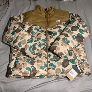 Rare NWT The North Face Size XXL Men Saikuru Camouflage Puffer Jacket